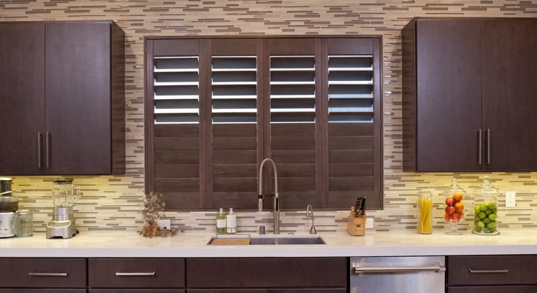 Dallas cafe kitchen shutters